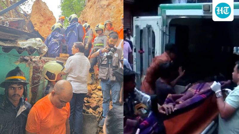 मुंबईतील कुर्ल्यात भूस्खलन: २ ठार, अनेक अडकल्याची भीती; बचावकार्य सुरू